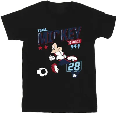 Produktbild von Disney - "Team Football" T-Shirt für Herren BI42040 (L) (Schwarz)