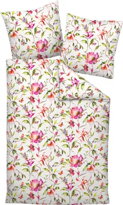 Produktbild von Janine Design Bettwäsche-Garnitur Mako-Satin 45111 MILANO Farbe multicolor Größe 135x200+80x80