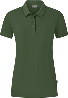 Image de JAKO Polo femme Organic Stretch, Couleur:olive, Taille:48