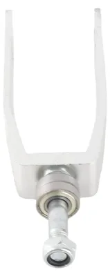 Produktbild von Vorderradgabel für Rollstühle aus Aluminiumlegierung, hochsensibel, Ersatzteile für 7-Zoll-Rollstuhlreifen
