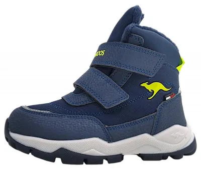 Imagen del producto de KangaRoos K-FR Borealis: Botas de invierno para niños, modelo para chicos, color azul, para uso diario