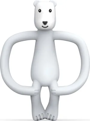 Produktbild von Matchstick Monkey Beißring / Zahnungshilfe Tiermotive : Pomelo Eisbär Farbe: Pomelo Eisbär
