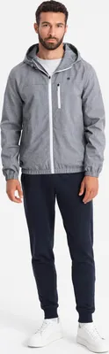 Produktbild von Ombre Clothing Übergangsjacke für Männer Jaiteh grau L