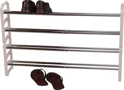 Produktbild von Heinz Hofmann Schuhregal REUTLINGEN weiß 2er-Set weiss/chrom