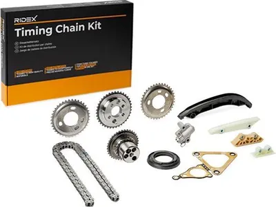 Produktbild von RIDEX 1389T2442 Steuerkettensatz Steuerkette für FORD Transit Mk6 Kasten (V347, V348, FA) Transit Mk6 Bus (V347, V348, FD, FB, FS, FZ, FC)