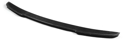 Image de Aileron arrière 3D en fibre de carbone, compatible avec l'A3 2013-2017, style en V