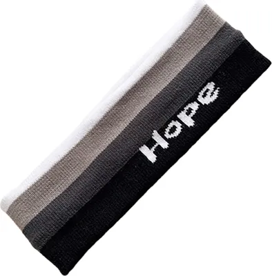 Produktbild von Schwarzes Sport-Stirnband schweißableitend schnelltrocknend rutschfest elastisch