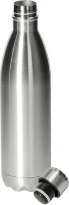 Produktbild von Vakuum Flasche Colare 0,75L - Edelstahl Trinkflasche mit Doppelwand-Isolierung für heiße und kalte Getränke Silber