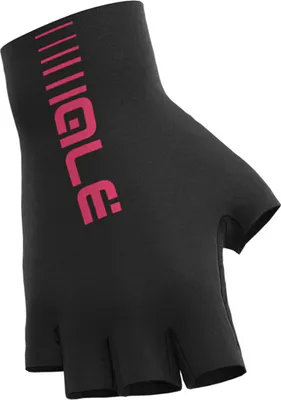 Produktbild von Alé Fingerlose Fahrradhandschuhe - SUNSELECT CRONO - Schwarz/Rosa S