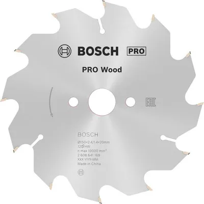 Produktbild von PRO Wood Kreissägeblatt, 150 x 2,4 x 20 mm, Z12