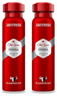 Zdjęcie produktu dla 2 sztuki dezodorantu Old Spice Original, pojemność 150 ml - zestaw ekonomiczny