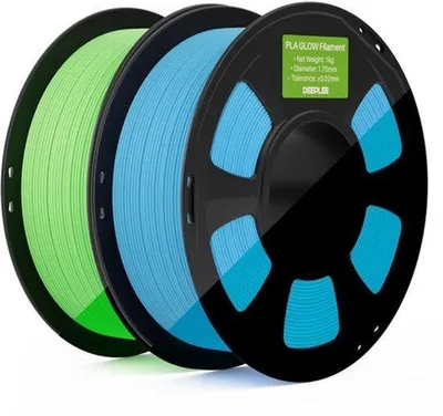 Produktbild von PLA-Filament 1,75 mm, 2 Farben, Verpackung 2 x 1 kg