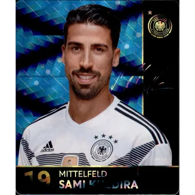 Produktbild von 19 - Sami Khedira GLITZER  - REWE WM18 Sammelkarte