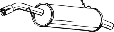 Produktbild von Bosal Endschalldämpfer 190-053