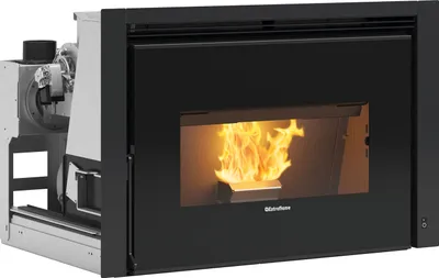 Produktbild von La Nordica Comfort P85 Plus, Eingebaute Feuerstelle, Pellet, Schwarz, Drinnen, 92%, 0,8 kg/h