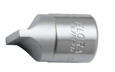 Produktbild von Elora Schraubendreher-Einsatz 1/2", Schlitz, ELORA-770-L17