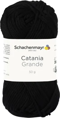 Produktbild von Schachenmayr Catania Grande, 50g Black Handstrickgarne