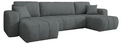 Produktbild von MIRJAN24 Wohnlandschaft Furyn U, Eckouch mit Bettkasten und Schlaffunktion, U-Form (Farbe: Coral 80)