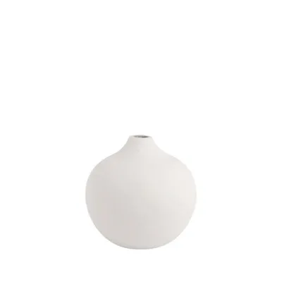 Produktbild von Storefactory Vase FRÖBACKEN S weiß | Ø10x10cm