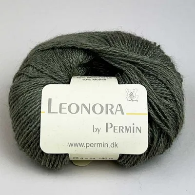 Immagine prodotto di Leonora by Permin – Hilo de lujo seda, lana y kid mohair (35 militares oscuros)