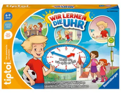 Produktbild von Wir lernen die Uhr Ravensburger 00126
