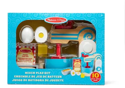 Image de Melissa & Doug : Fouet en bois pour cuisine pour enfants