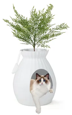 Produktbild von FANTASK 2 in 1 Katzentoilette, 63L intelligente Geruchsbeseitigung & Sterilisati