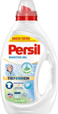 Produktbild von Persil Sensitive Gel flüssiges Vollwaschmittel 20 Waschladungen 900ml