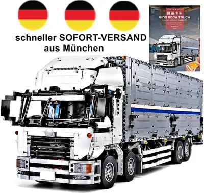 Produktbild von MOULD KING 13139 Wing Body TRUCK LKW 8 MOTOREN Fernsteuerung tolle Funktionen