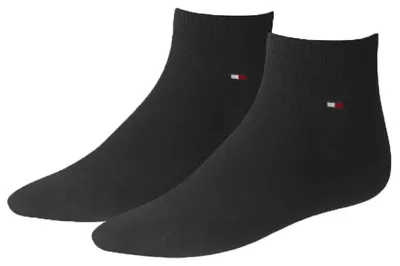 Produktbild von Tommy Hilfiger Herren Th Mens Quarter 2p Socken, 200 - Black, 39-42 EU
