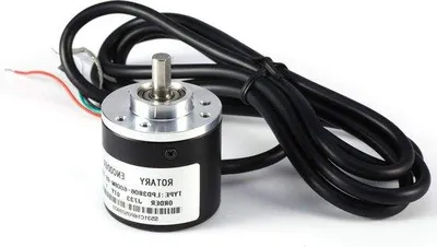 Productafbeelding van Elektrische rotatie-encoder, 600 puls, 2 fasen, as van 6 mm, 5V-24V