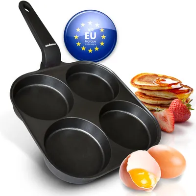 poêle à œufs au plat endusor pour tous les types de cuisinières pour cuire des œufs poêle pour œufs