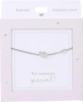 Produktbild von Depesche Armband Silber - Heart of Gold Damen Schmuck Herzanhänger