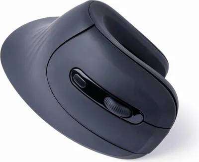 Obrázok produktu pre Gembird MUSW-ERGO-03, Pravoruké, Optický, RF Wireless, 1600 DPI, Čierna