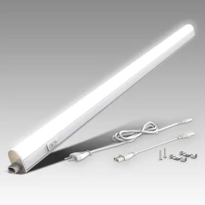 Image de B.K.Licht réglette LED pour cuisine et atelier, platine LED 15W, longueur 873 mm, 1200 Lm, lumière blanche neutre 4000K