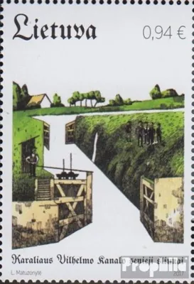 Produktbild von Briefmarken Litauen 2017 Mi 1253 (kompl.Ausg.) postfrisch Technische Denkmäler