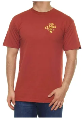 Image de T-shirt Vans VN0008SAADU-MARRON pour Homme