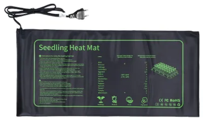 Immagine prodotto di Tappetino riscaldante per piante per la germinazione, in PVC, IPX7, cuscinetto riscaldante per idroponica, serra e germinazione, spina UE, 220 V