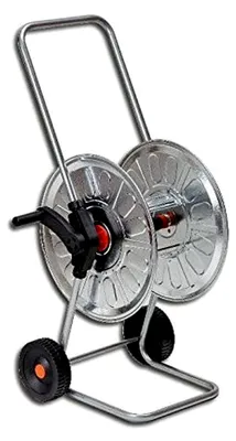 Produktbild von Schlauchwagen aus verzinktem Stahl Schlauchabgang 3/4" Silber