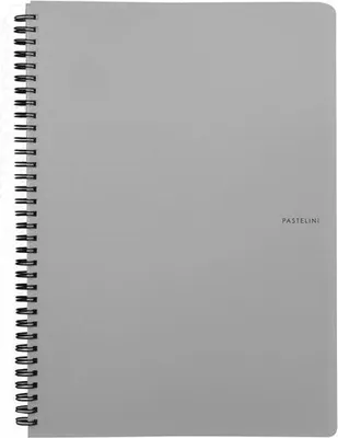Produktbild von Pastelini - Collegeblock - A4 - grau