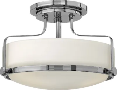 Obrázek produktu pro Stropní svítidlo Elstead Harper E27 trojité 25cm malé Leštěný chrom