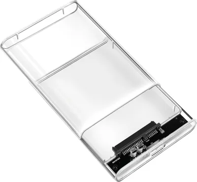 Image de LogiLink UA0409 LogiLink Boîtier pour disque dur SATA 2,5", USB 3.0, transparent