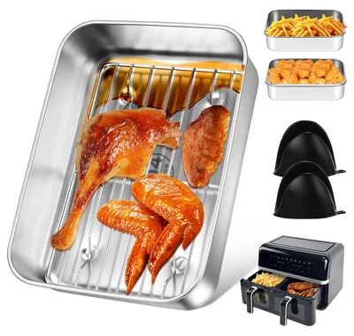 Obrázek produktu pro Nerezová mísa do fritézy s odnímatelnou mřížkou