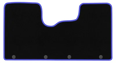 Productafbeelding van Velours automatten voor Nissan NV300 vanaf 2016 – zwart/blauw, op maat – Wielganizator CARLUX