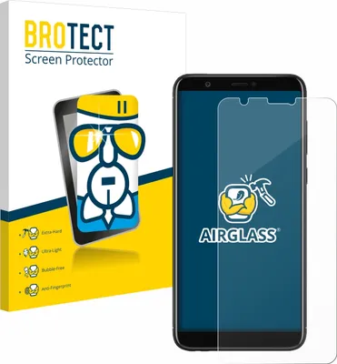 Produktbild von BROTECT Schutzglas für Huawei P smart 2018 Schutzfolie Panzer Folie Glas Display Schutz klar