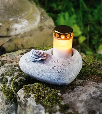 Produktbild von Grabschmuck "Herz"