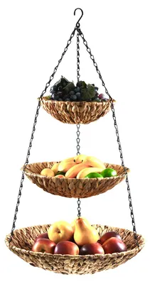 Etagere aus Wasserhyazinthe