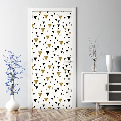Produktbild von Dekorative Türposter selbstklebend Klebefolie Wandaufkleber Türaufkleber Abstraktes graues 70 x 200 cm
