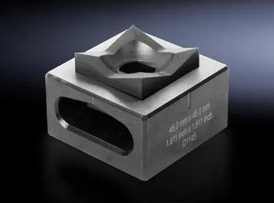 Produktbild von Rittal Blechlocher quadratisch, für Stahlblech, 22,2 x 22,2