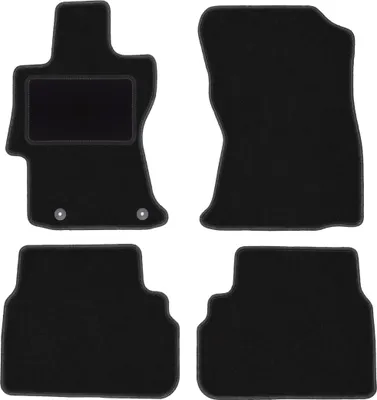 Produktbild von Schwarze Veloursmatten für: Subaru XV II SUV (2019-)